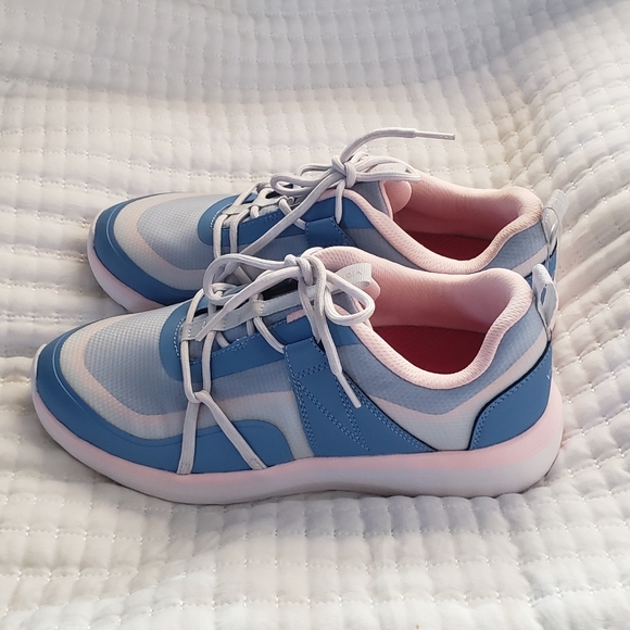 New Vionic Womens Austyn Blue Walking Shoes Size 9.5 - Picture 2 of 5